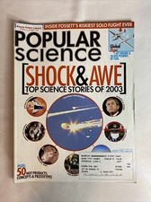 2004 Jan Popular Science Magazine, 50 Hot Products Concepts & Prototypes (MH565)