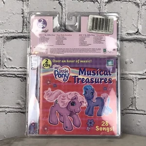 Hasbro My Little Pony Musical Treasures (2004) 2 CD Disc Set 28 Kid Songs NEW - Picture 1 of 3