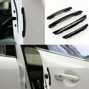 4× Car Door Edge Scratch Anti-collision Protector Guard Strip Accessories Black - Bild 1 von 9