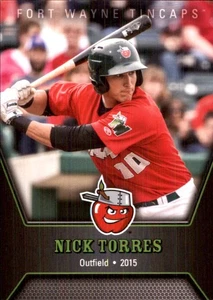 Nick Torres 2015 Grandstand Fort Wayne TinCaps RC FREE SHIPPING AutographDen - Picture 1 of 2
