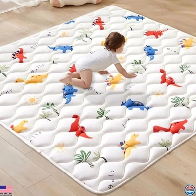 Odorless Premium Foam Baby Play Mat - Soft Hypoallergenic Non-Slip Crawling Mat - Image 1 of 4