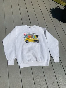 Sudadera grande vintage Street Rod Nationals 1990 Knoxville TN - Imagen 1 de 4