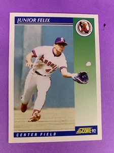 1992 Score #519 Junior Felix California Angels - Picture 1 of 2