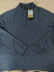 Nike Running Repel 1/4-Zip Running Top Jersey, NWT – Men’s M – Blue, $150 - Picture 1 of 11