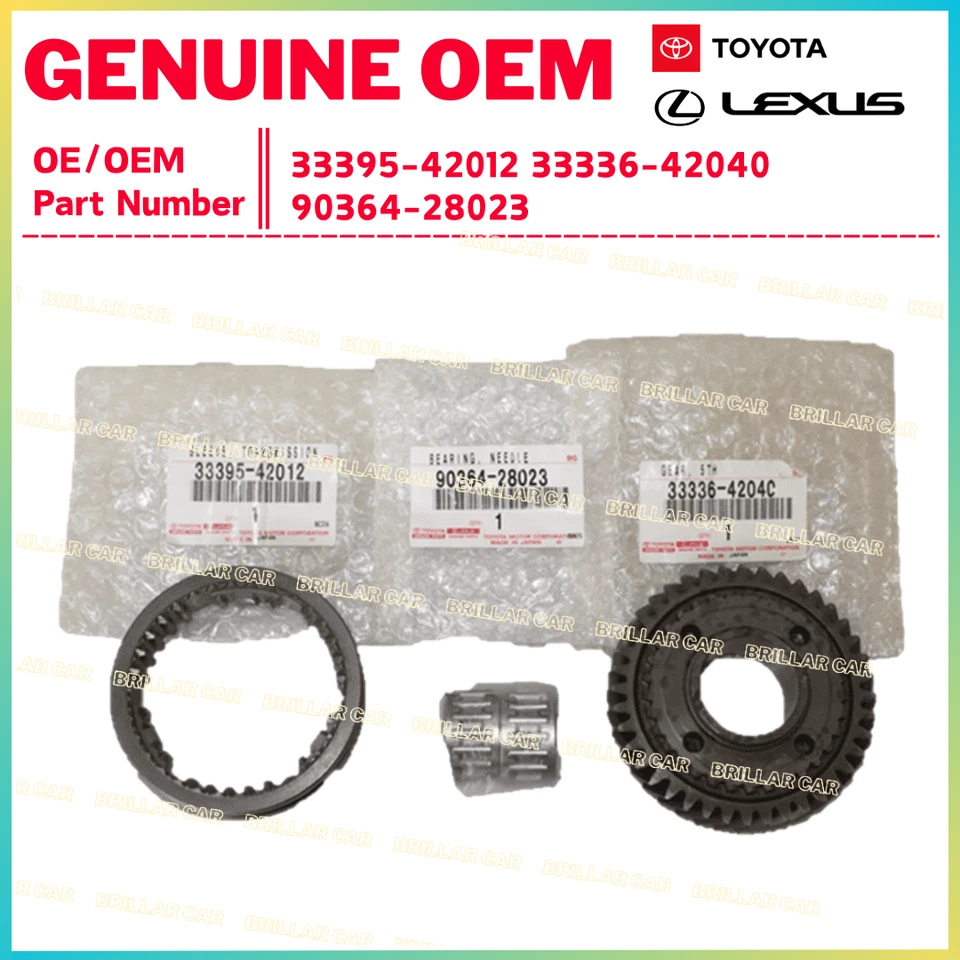 TOYOTA RAV4 CAMRY COROLLA Genuino 5ª marcha 40 dientes kit de reparación funda jdm oem Foto 1 de 1