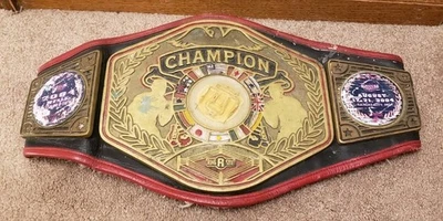 Ringside Championship Boxing Belt 2004 Kansas City Vintage Rare Condition Issues - Image 1 of 4