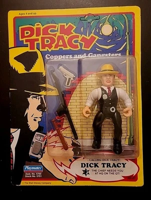 FIGURA DE ACCIÓN DICK TRACY 5"", PLAYMATES 1990 - Sin abrir Foto 1 de 4