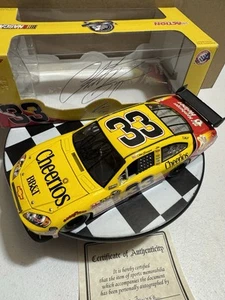 AUTOGRAPHED (BOX & CAR) Clint Bowyer #33 Cheerios 2009 COT 1/24 Nascar Diecast - Picture 1 of 14