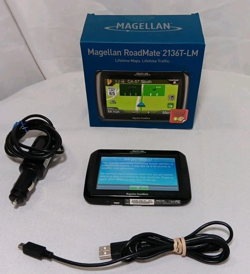 Magellan GPS RoadMate Lifetime Maps Automotive Navigator  - Image 1 of 4