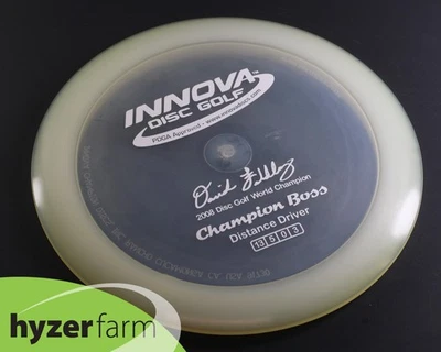 Innova BRAND NEW CHAMPION FELDBERG BOSS "0" TURN 174.2g OOP/RARE Hyzer Farm N76 - Image 1 of 2