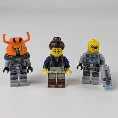 Lego Ninjago Minifiguras Crujiente njo369 Tiburón Ejército Matón njo380 Edna Walker njo371 Foto 1 de 4