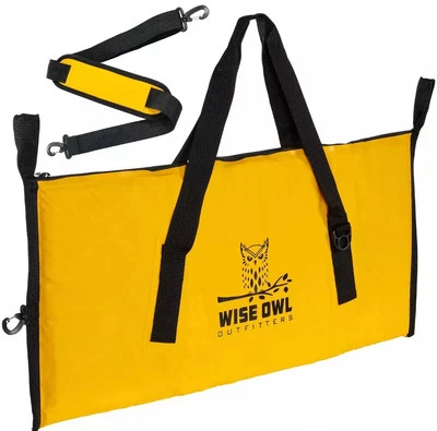 Wise Owl Outfitters Insulated Cooler Fish Bag Portable Fishing Outdoor 40x16