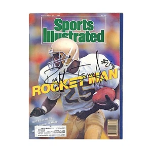 Raghib Ismail Notre Dame Autographed Signed 9/25/89 Sports Illustrated JSA COA - Picture 1 of 2