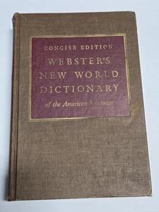 1964 Webster's New World Dictionary Of The American Language kurze Ausgabe - Bild 1 von 5