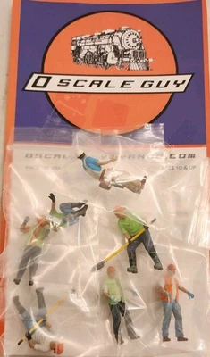 O Scale Guy Depot Workers Figures Set ( 7 Figures) - Image 1 of 4
