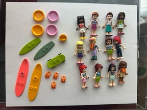 Lote de minifiguras temáticas Lego Friends Beach #1 - Imagen 1 de 9