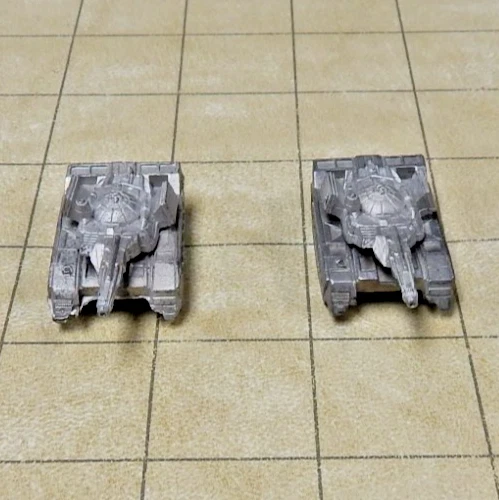 Ral Partha Battletech #20-750 ROMMEL PATTON TANKS                  Free Shipping - Image 1 of 1