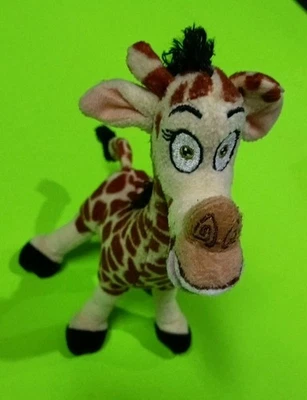 TY Dreamworks Madagascar 10" Plush Melman Giraffe Stuffed Animal 2009 Rare!  - Image 1 of 4