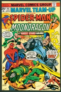 Marvel Team-Up 44 en estado bastante bueno 8,0 Moondragon Marvel 1976 - Imagen 1 de 3