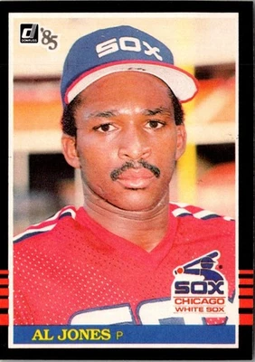 1985 Donruss Al Jones #404 Chicago White Sox Baseball Card - Image 1 of 2