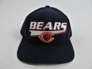 Gorra con Logotipo Vintage 7 Chicago Bears NFL Snapback Azul Nueva Sin Etiquetas - Imagen 1 de 8