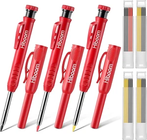 3er Pack Zimmermann Bleistifte Set mit 24 Minen, 2,8 mm Tischler mechanisch - Bild 1 von 12