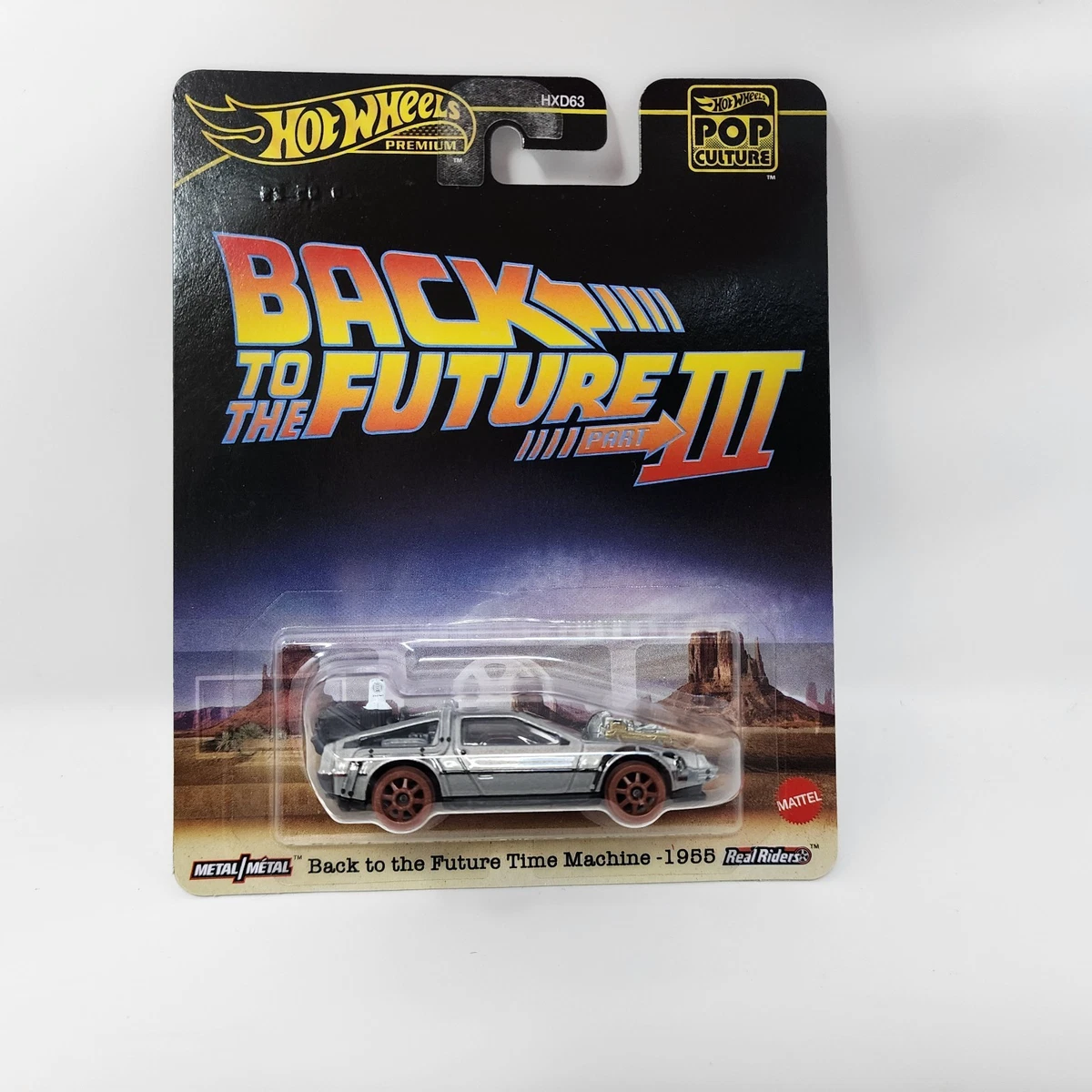 Back to the Future III 1955 Time Machine * 2025 Hot Wheels Pop