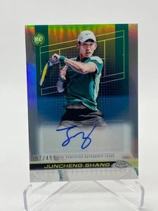 2024 TOPPS CHROME TENNIS JUNCHENG SHANG RC AUTO REFRACTOR #D 487/499 SP - Picture 1 of 1