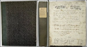 Donauwörth Königsmühle Mühle Handschrift Kontobuch 1834-1838 manuscript mill - Bild 1 von 3