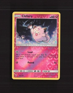 Clefairy 38/68 Hidden Fates Reverse Holo Pokemon Karte LP+ - Bild 1 von 10