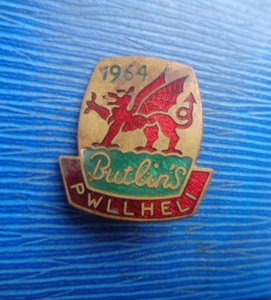 Butlin/Butlin's Distintivo Pwllheli 1964 - W.Reeves Birmingham - Picture 1 of 2