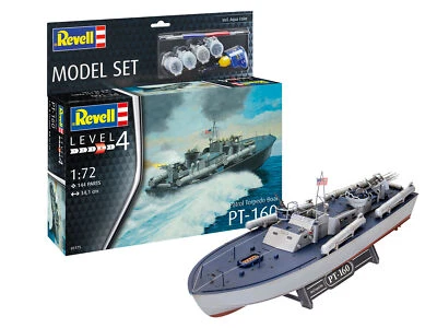 Patrol Torpedo Boat Pt-160 Model Set 1:72 Plastic Model Kit Revell - Image 1 of 2