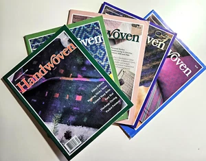 Handwoven Magazine 1990 Bundle of 5 - Imagen 1 de 11