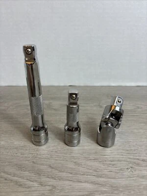 HUSKY SOCKET 5” And 3” Extensions - Universal Joint- 1/2" inch - Image 1 of 4