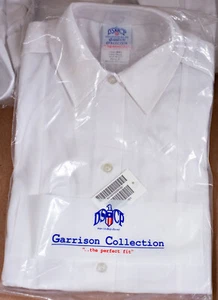 DSCP US Army Garrison Collection Camicia Donna Manica Lunga 521 Bianco 8R - Nuova - Foto 1 di 1