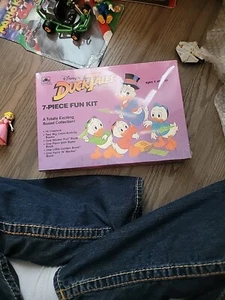 Vintage Duck Tales 7 Piece Fun Kit Sealed 1991 RARE ONLY ONE - Picture 1 of 10