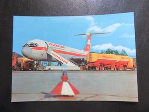 AK IL 62,mit Minol-Tankwagen,Interflug,um 1973,ungelaufen - Picture 1 of 1