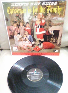 Dennis Day Sings Christmas is for the Family- Jack Benny LP Record Album - Picture 1 of 2
