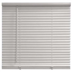 Mainstays 1" Cordless Vinyl Light Filtering Mini Blinds, White, 23" W x 42" L - Picture 1 of 4