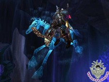 Ghostly Charger Loot Card World of Warcraft Ghastly Skull Mount WoW TCG Spectral