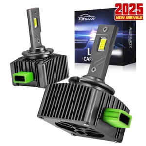 2pcs D3S D3R LED Headlight Bulbs Kit 8000K Super White HID Xenon Conversion Kit - Picture 1 of 10