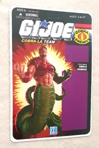 GI JOE CUSTOM 1987 COBRA LA ROYAL GUARD GOLOBULUS CARDBACK scheda MOC - Foto 1 di 2