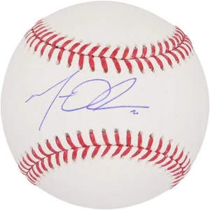 Matt Olson Oakland Athletics Autographed Baseball Fanatics Authentic Certified - Picture 1 of 3