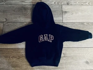 GAP BABY BOY HOODED BLUE SWEATSHIRT FLEECE 3xl 30-36 mth - Picture 1 of 2