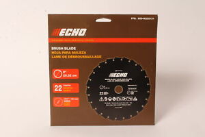Genuine Echo 99944200131 8" 20mm 22 Tooth Brush Blade Cut Up to 2.25" Diameter
