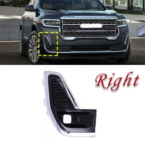Cubierta de rejilla antiniebla parachoques delantero derecho para GMC Acadia 2020 2021 2022 - Imagen 1 de 6