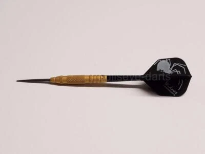 LASERDARTS GOLD WIDOWS 25 Gram Movable-Point Knurled Steel Tip Darts