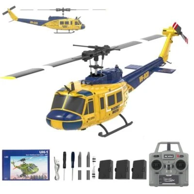 RC Helicopter - 1/48 Scale 2.4G 6CH Flybarless Remote Control Helicopter Model, - Image 1 of 4