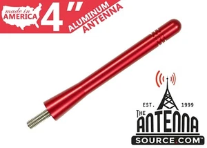 **SHORT** 4" RED ALUMINUM ANTENNA MAST - FITS: 2015-2017 Victory Magnum - Bild 1 von 1