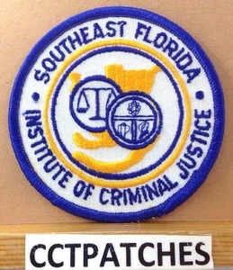 SOUTHEAST FLORIDA INSTITUTE OF CRIMINAL JUSTICE POLICE SHOULDER PATCH FL - Picture 1 of 2